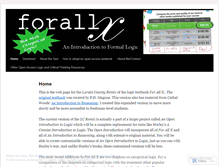 Tablet Screenshot of forallxremix.org
